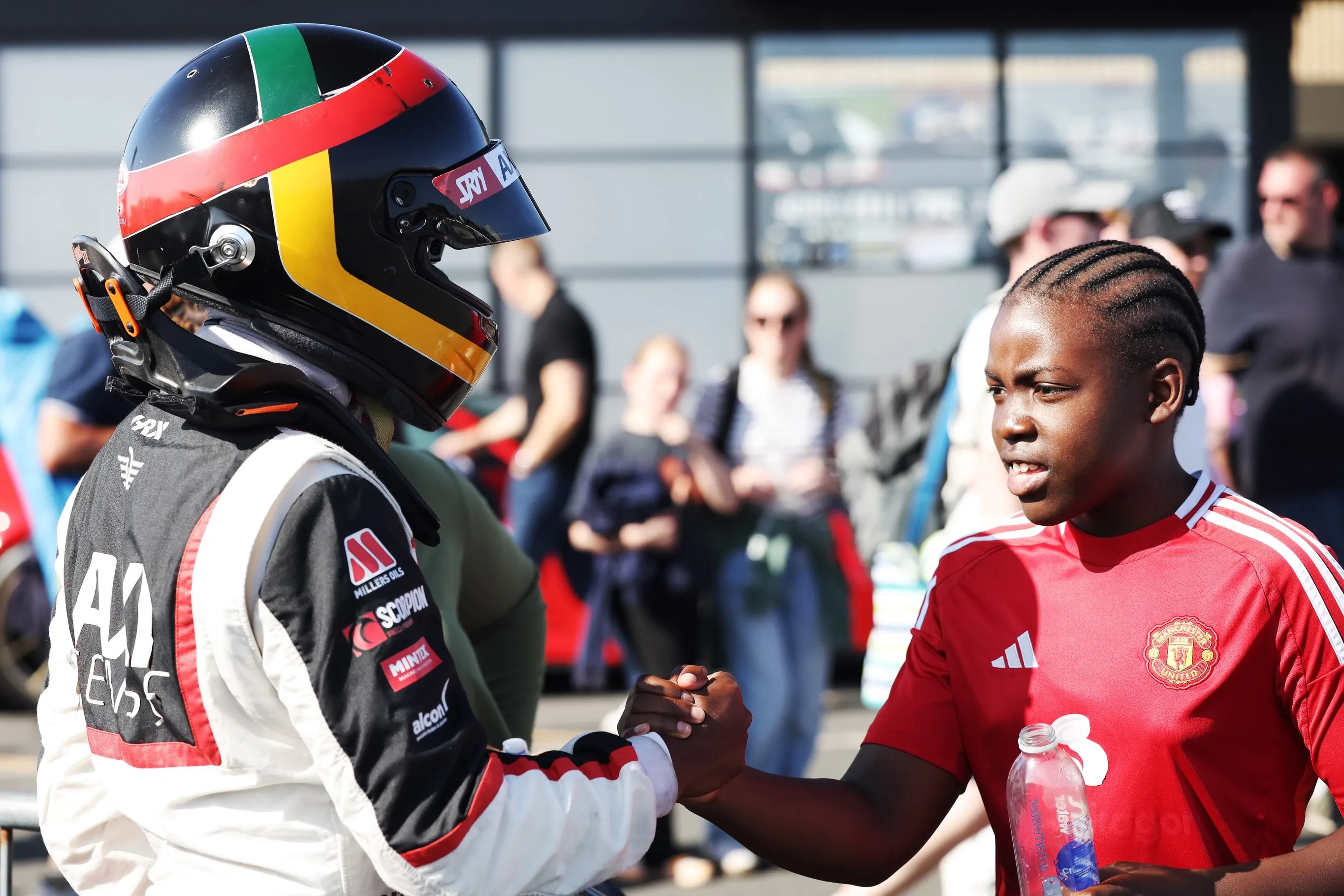 Jorrel Julius Podium Celebration