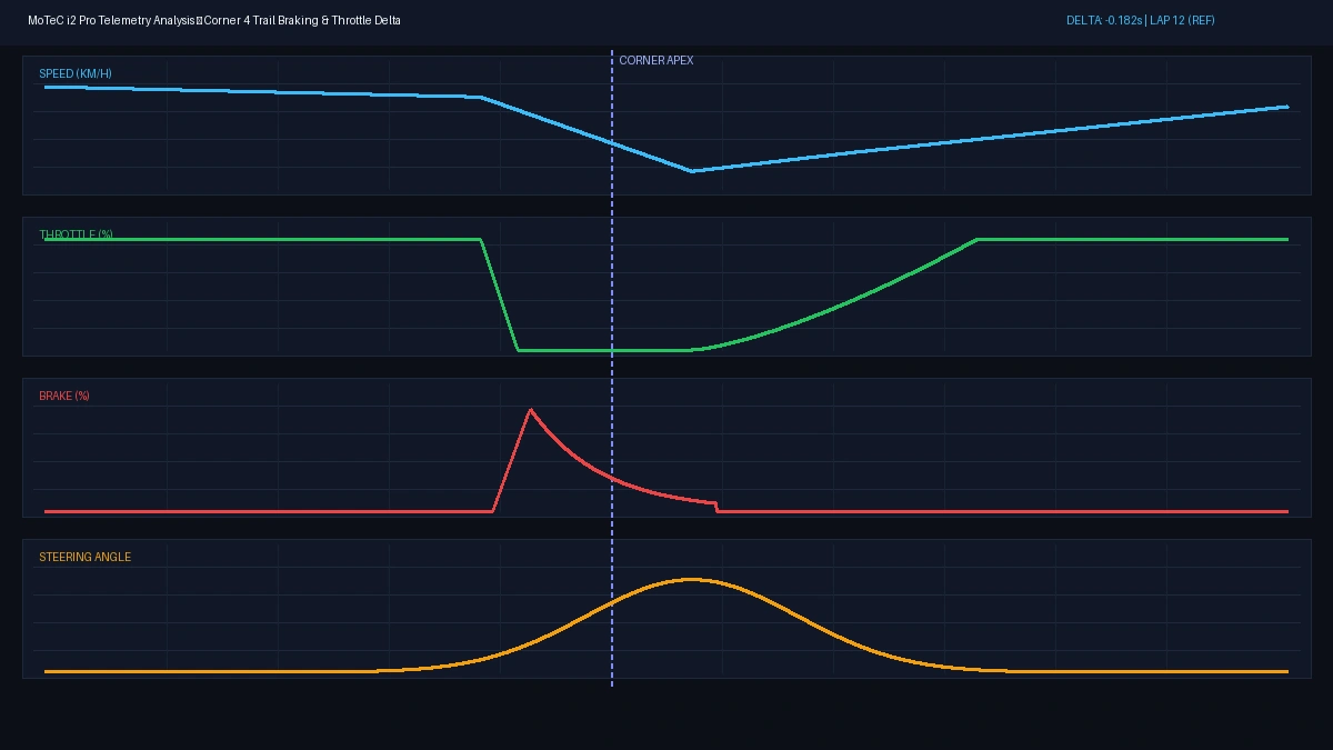 MoTeC Telemetry 101: Reading Throttle Traces & Tire Slip Angles